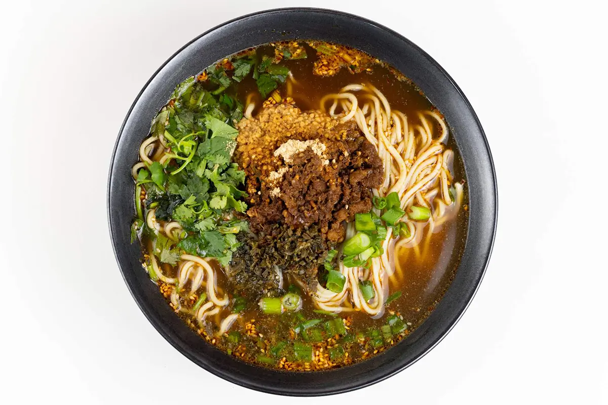 Pork Dan Dan Noodles at Super Taste, Chinese Restaurant in New York